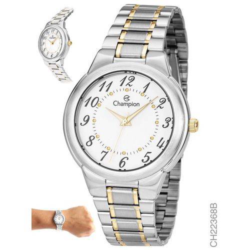 Relogio Feminino Champion Pratiado Ch22368b