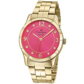 Relógio Feminino Champion Rainbow Analógico - Cn29909l - Dourado/rosa