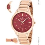 Relogio Feminino Champion Rose Cn25645i