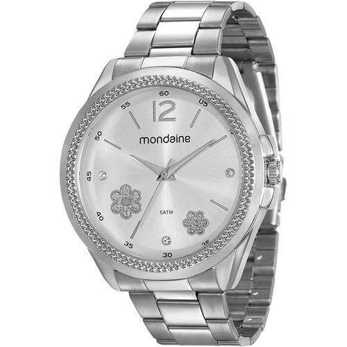 Relógio Feminino com Flores Mondaine 53537L0MVNE2