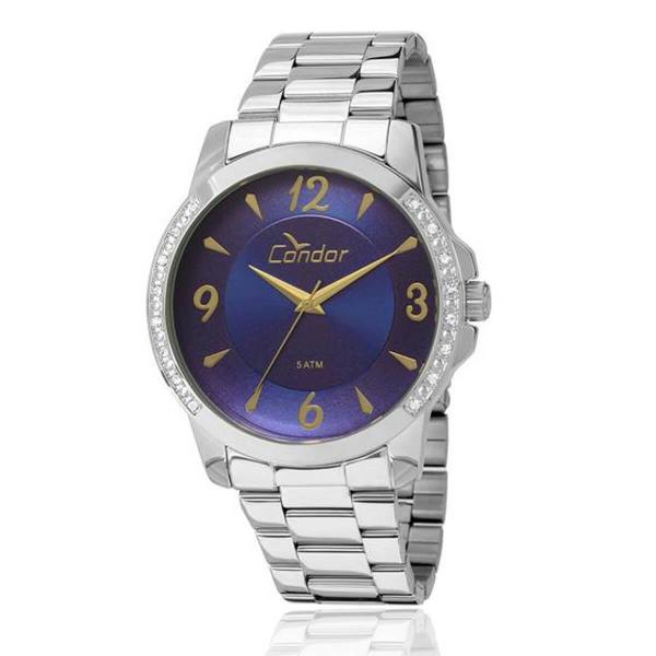 Relógio Feminino Condor Analógico CO2035KON/3A Fundo Azul