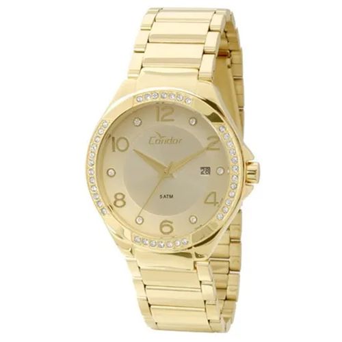 Relógio Feminino Condor Analógico Co2115sv/4x - Dourado