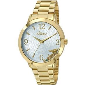 Relogio Feminino Condor Analogico Fashion - Co2036cm/4a - Dourado