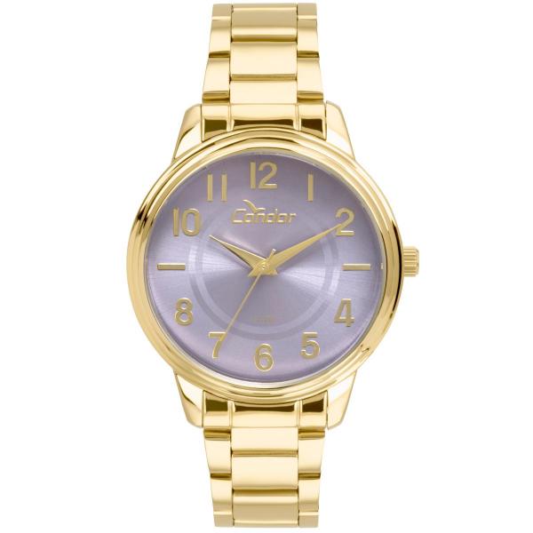 Relógio Feminino Condor CO2035KUU/K4G Pulseira Aço Dourada