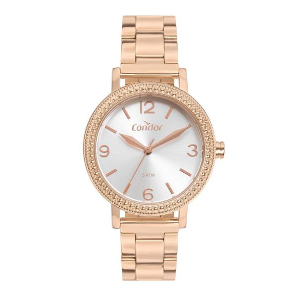 Relógio Feminino Condor CO2035MUN/4J 32mm Aço Rosé