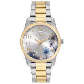 Relógio Feminino Condor CO2039AV/5K Prata/Dourado