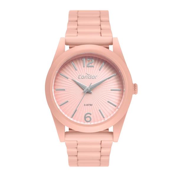 Relógio Feminino Condor Color Fun CO2035MUV/8T 36mm Aço Rosa