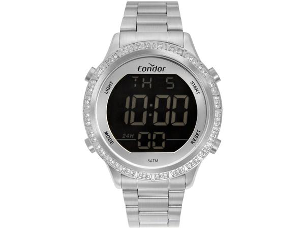 Relógio Feminino Condor Digital - COBJ3463AI/3 Prata