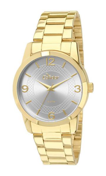 Relogio Feminino Condor Dourado Banhado Ouro CO2035KLP4K