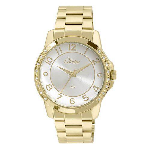 Relogio Feminino Condor Dourado Co2035komk4k