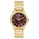 Relogio Feminino Condor Dourado Co2035krg4g