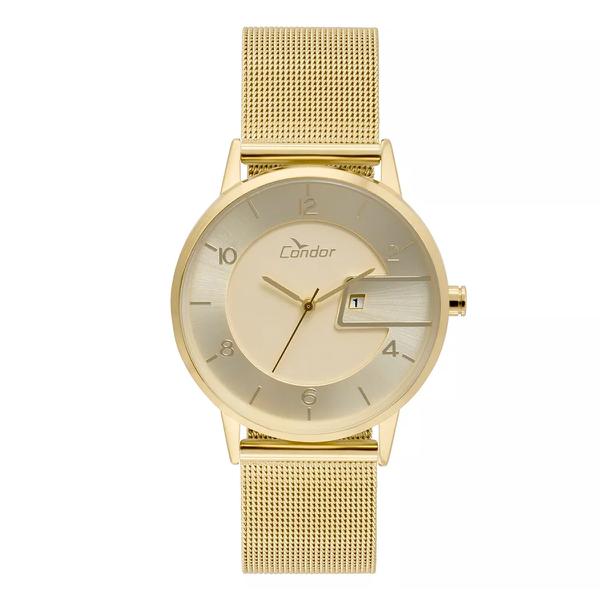 Relogio Feminino Condor Dourado Cogl10bp