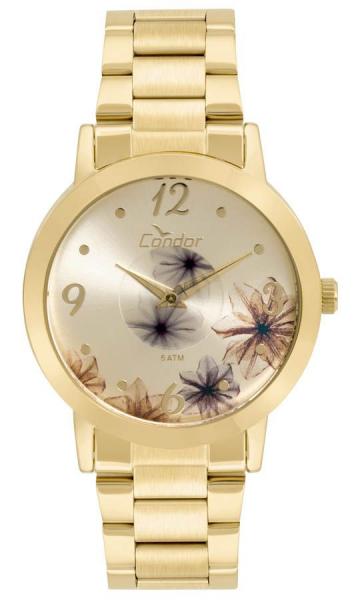 Relogio Feminino Condor Dourado Elegance Co2035kvw4d