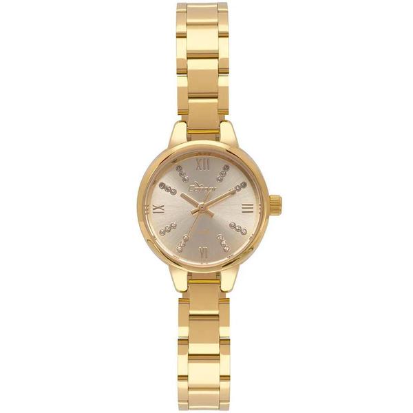 Relogio Feminino Condor Dourado Pequeno Social Algarismo Romano CO2035KYJ/4D