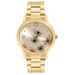 Relógio Feminino Condor Fashion Disco Co2035kvw/4d - Dourado