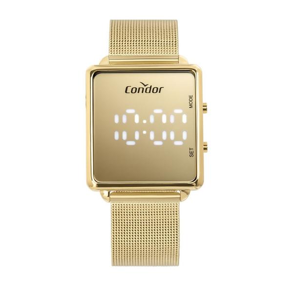 Relógio Feminino Condor Led Digital Dourado COBJ3382AA/4D