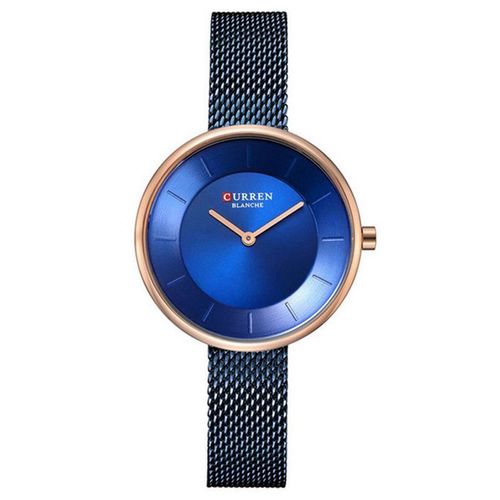 Relógio Feminino Curren Analógico C9030l - Azul