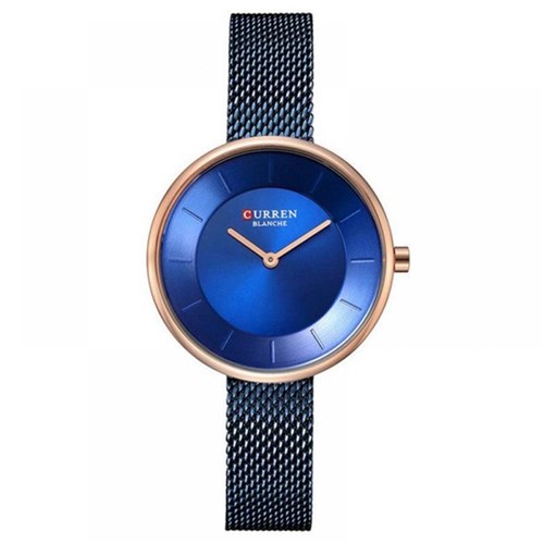 Relógio Feminino Curren Analógico C9030l - Azul