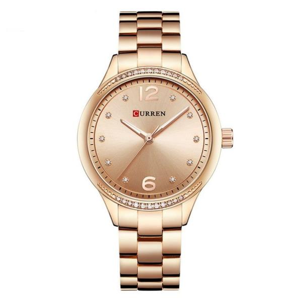 Relogio Feminino Curren Analogico C9003L - Rose