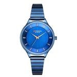 Relógio Feminino Curren Analógico C9041L - Azul