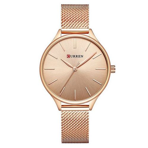 Relogio Feminino Curren Analogico C9024l - Rose