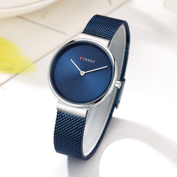 Relógio Feminino Curren Azul Modelo 9016