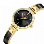 Relogio Feminino Curren C9058L Dourado e Preto - Original - Garantia de 01 Ano