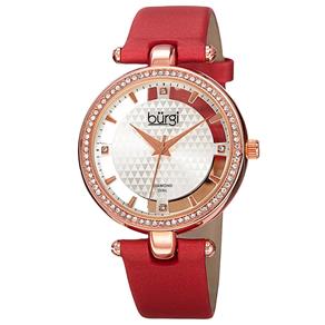 Relógio Feminino da Burgi (Red Satin)