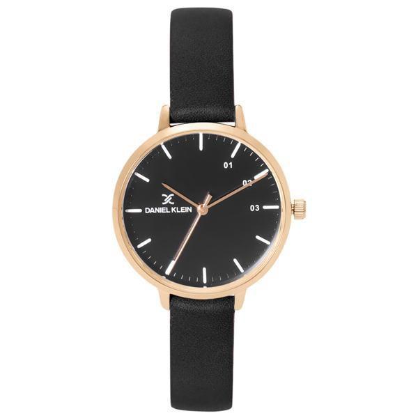 Relógio Feminino Daniel Klein DK12028-3 - Preto/Dourado