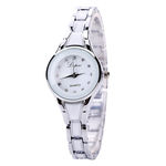 Relógio Feminino de Luxo Pulseira Montre Femme Quartzo