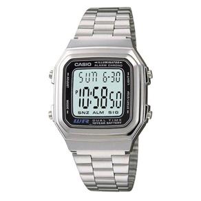 Relógio Feminino Digital A178wa1adf Prata - Casio