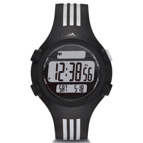 Relogio Feminino Digital Adidas para Corrida Preto e Branco