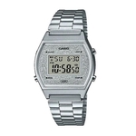 Relógio Feminino Digital Casio Vintage B640WDG-7DF - Prata