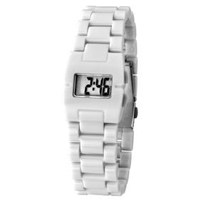 Relógio Feminino Digital Cosmos OS48649B - Branco