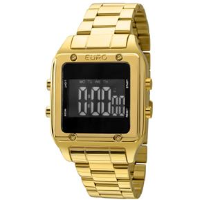 Relógio Feminino Digital Euro EUG2510AA/4P - Dourado/Preto