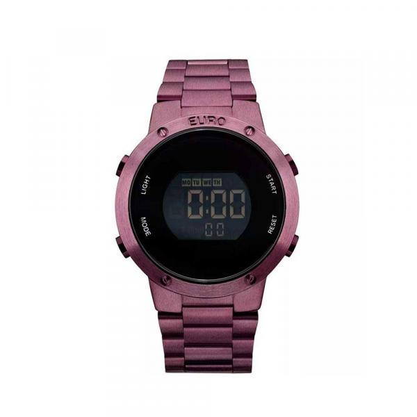 Relogio Feminino Digital Euro Roxo EUBJ3279AD/4T