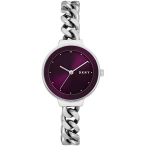 Relógio Feminino DKNY Modelo NY2836 Pulseira em Metal / a Prova D` Água