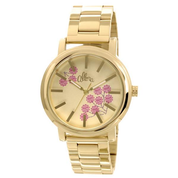 Relógio Feminino Dourado Allora - AL2036CH/4D
