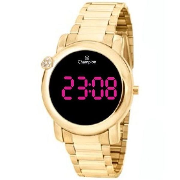 Relógio Feminino Dourado Champion Ch48064j - Cod 30028626