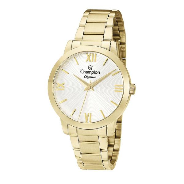 Relógio Feminino Dourado Champion - CN25403H - Champion Relógios
