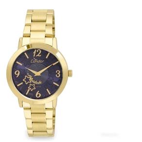 Relogio Feminino Dourado Condor Analógico CO2035KUP/4A