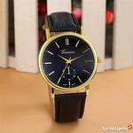 Relógio Feminino Dourado de Pulso Geneva Luxo Preto