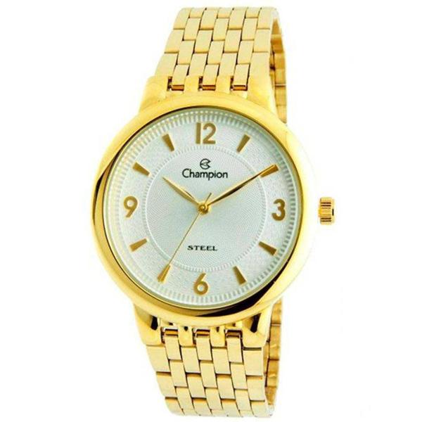 Relogio Feminino Dourado em Aço Champion