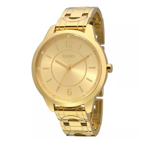 Relógio Feminino Dourado Euro Fashion EU2036YKY/4D