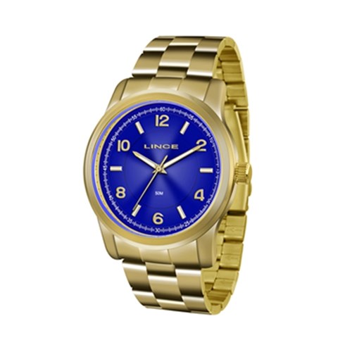 Relogio Feminino Dourado Lince Lrgj066l - Dourado