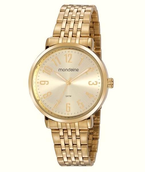 Relógio Feminino Dourado Mondaine - 32107LPMVDE1 - Lançamento