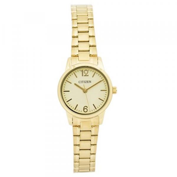 Relógio Feminino Dourado Pequeno Citizen Tz28440g - Ej6083-59p