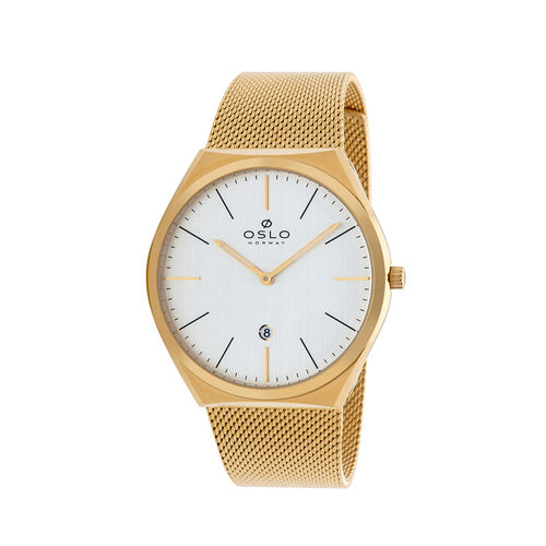 Relogio Feminino Dourado Slim OMGSSS9U0005