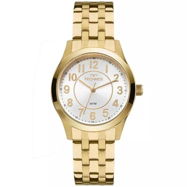 Relogio Feminino Dourado Technos Elegance 2035MJD/4K