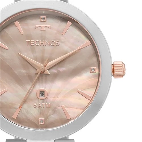 Relógio Feminino Elegance St. Moritz Prata GL10IE/5F Technos